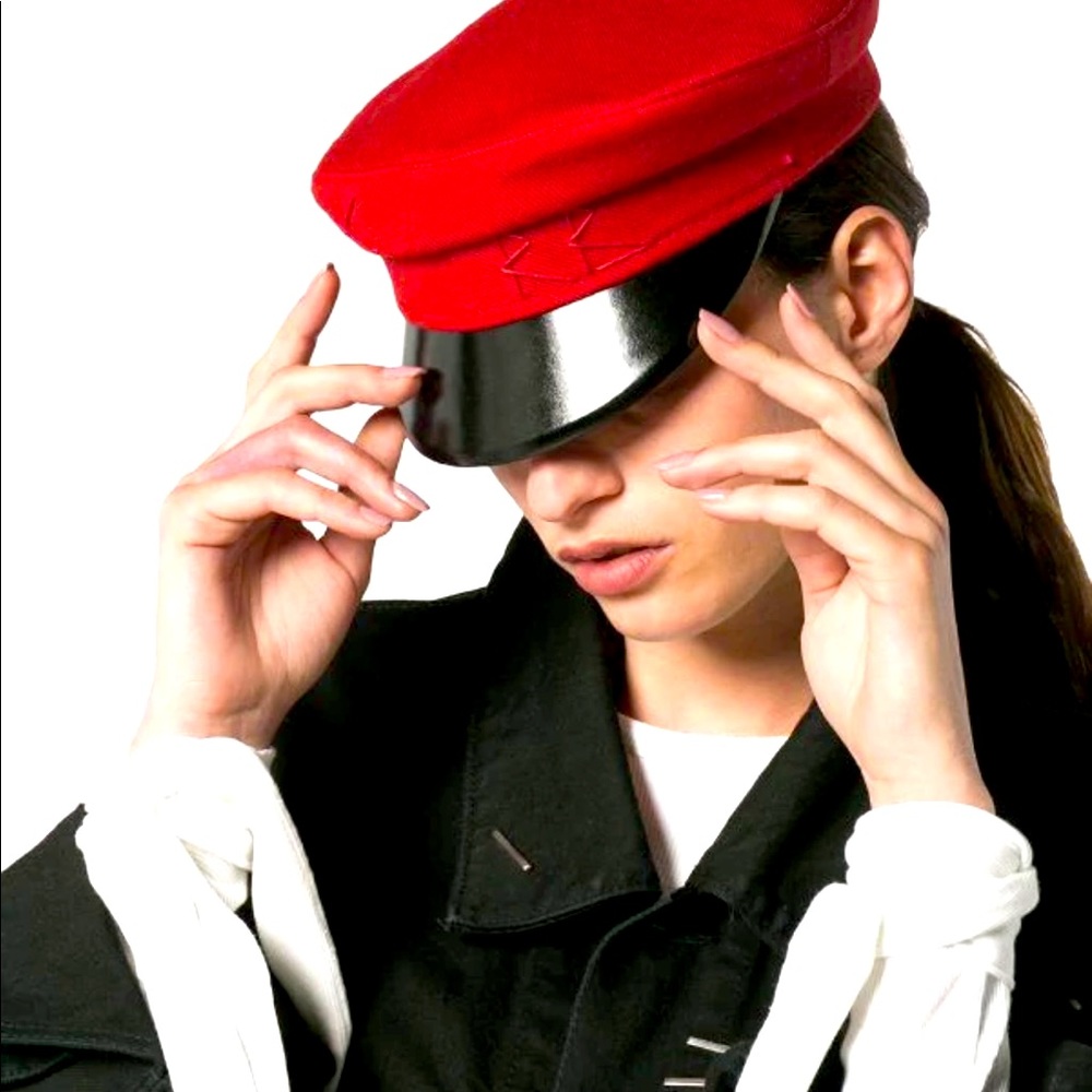 Red Paperboy Cap